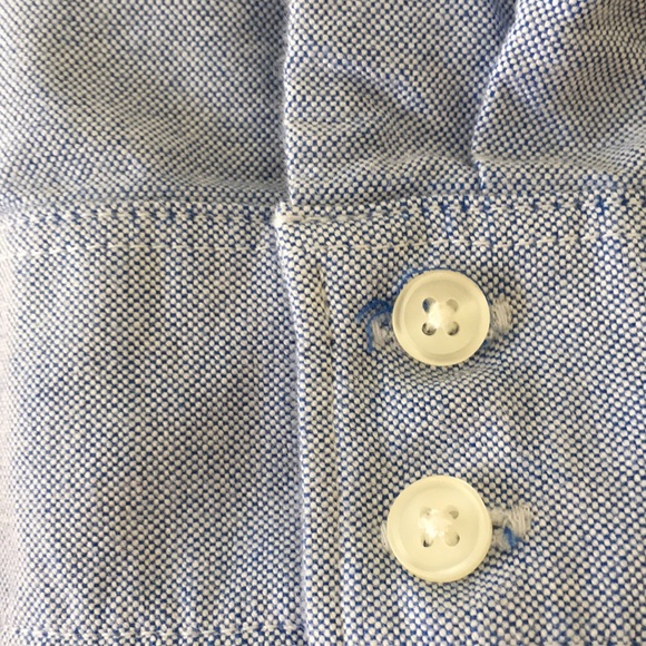 American Eagle Button Down Chambray Shirt XS - Picture 4 of 5